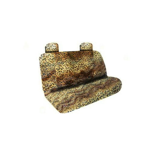 Forchrinse Leopard Print Car Seat Cover for Bench Seat,Fashion Back Seat Cover Rear Bench Seat Protector Universal Fit Cars,Trucks,SUV,Sedan,2pcs Forchrinse Leopard Print Car Seat Cover for Bench Seat,Fashion Back Seat Cover Rear Bench Seat Protector Universal Fit Cars,Trucks,SUV,Sedan,2pcs